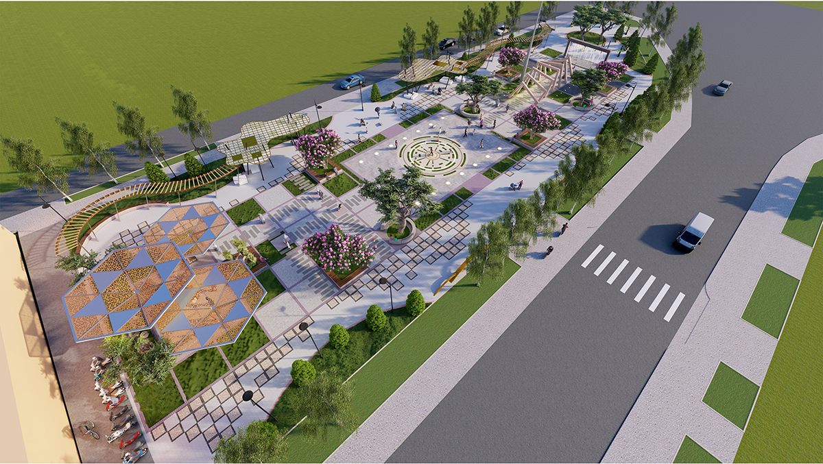 Công viên Lê Anh Xuân - TP Bến Tre